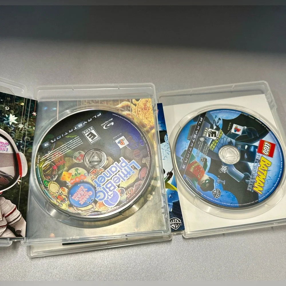 PS3 Little Big Planet = LEGO Batman games lot of 2